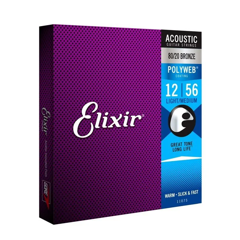 ELIXIR Elixir 11075 12-56 Polyweb bronze struny akustyczne