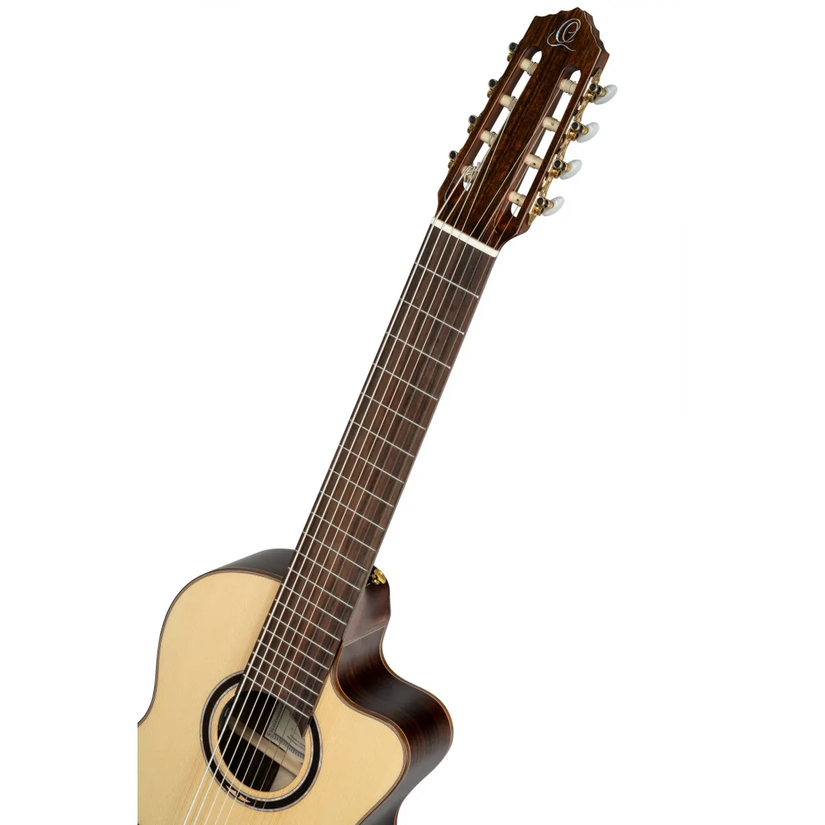Ortega Ortega RCE158RW-8 Gitara Elektro-Klasyczna 8-mio strunowa - zdjecie 4