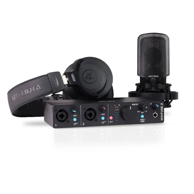 Arturia ARTURIA MiniFuse Recording Pack Black