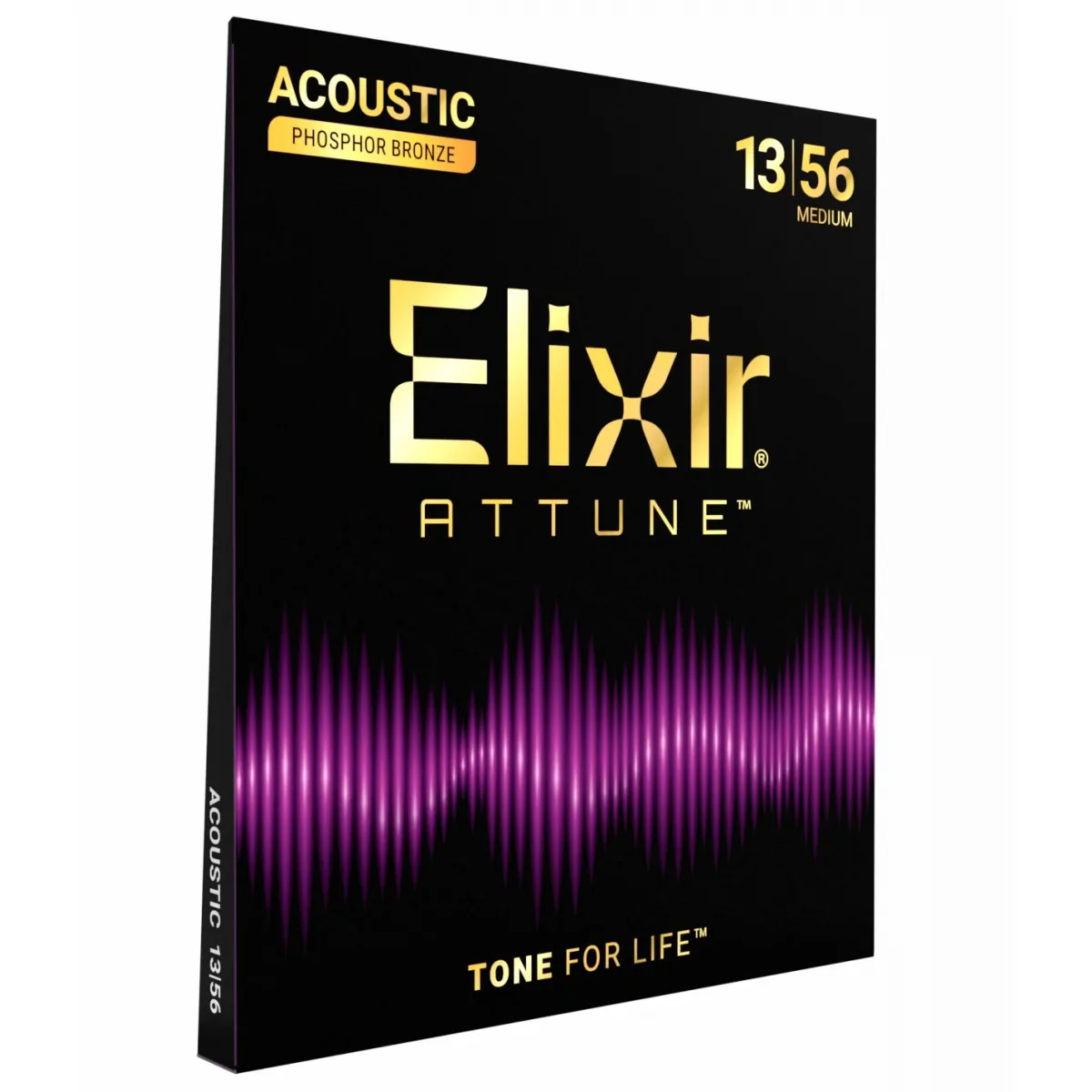 ELIXIR Elixir ATTUNE Phosphor Bronze Medium 13-56 - zdjecie 3