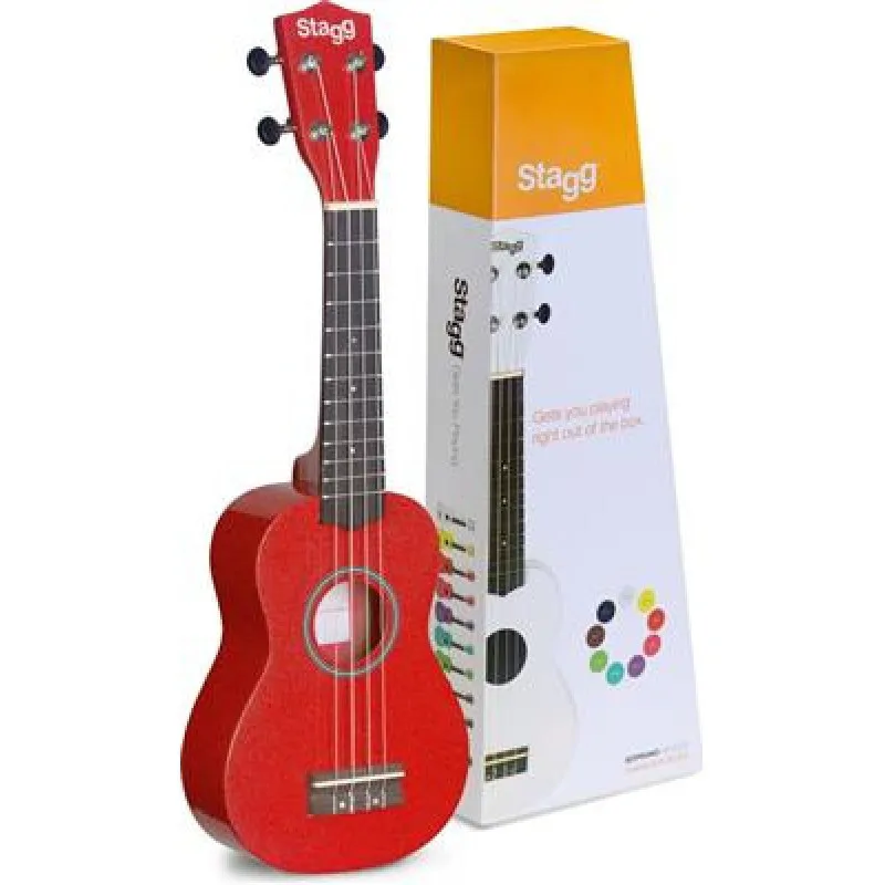 STAGG Stagg US-RED - ukulele sopranowe