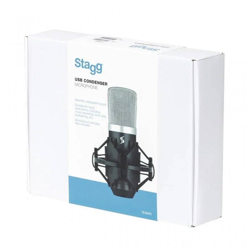 STAGG Stagg SUM40 mikrofon pojemnościowy USB