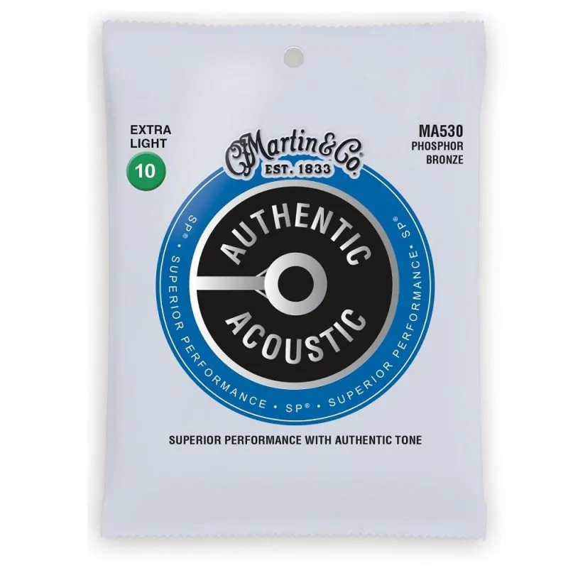 MARTIN Martin MA530 Authentic 10-47 phosphor bronze struny akustyczne