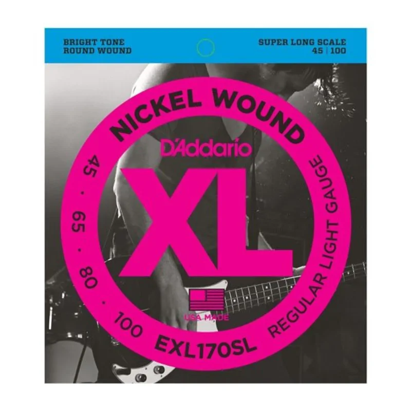 D'ADDARIO D'Addario EXL170SL - XL Nickel Super Long Scale 45-100
