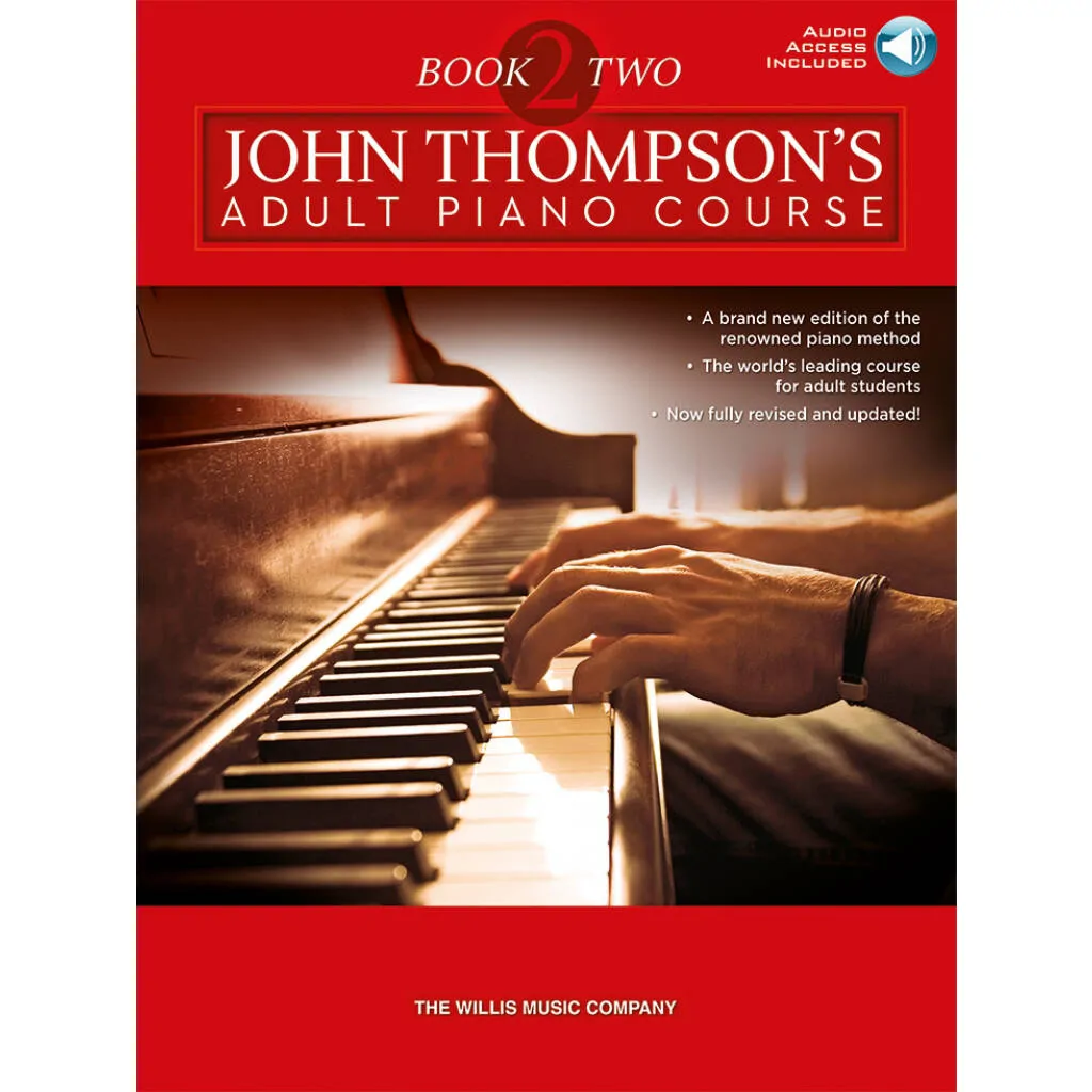 Willis Music John Thompson's Adult Piano Course Book 2 & Audio