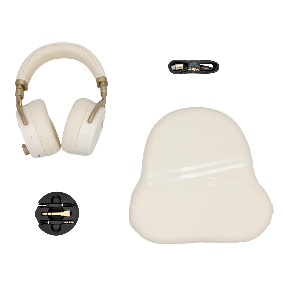 Zildjian Zildjian ALCHEM-E Sandstorm słuchawki biało-złote - zdjecie 3