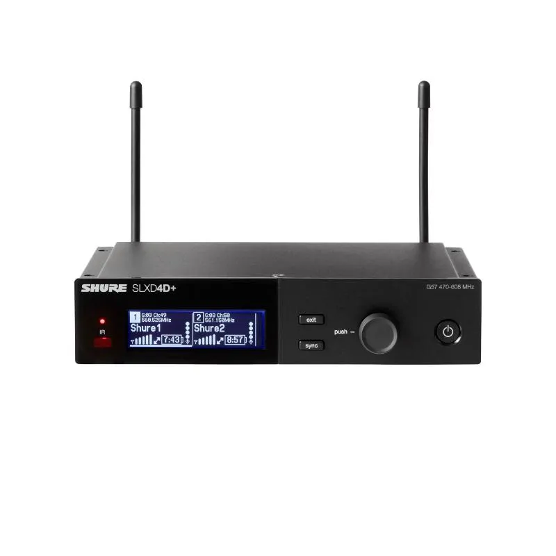 SHURE Shure SLXD24D+E/B58-G65 - Podwójny cyfrowy system bezprzewodowy z dwoma nadajnikami/mikrofonami "do ręki - zdjecie 3