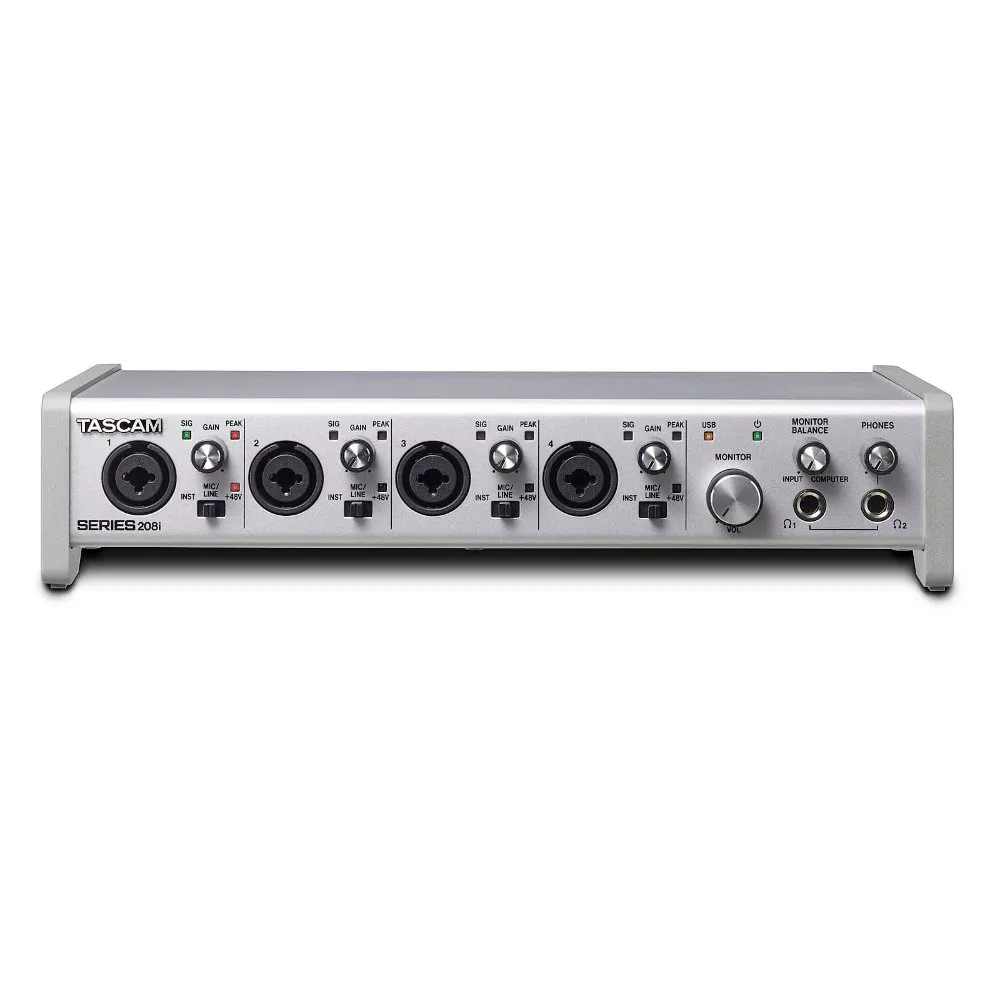 TASCAM Tascam SERIES 208I- Interfejs USB-2.0 Audio-/MIDI - zdjecie 3