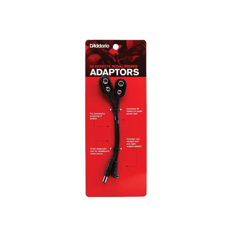 D'ADDARIO D'Addario PW-9VPC-02 adaptery 9v do efektów