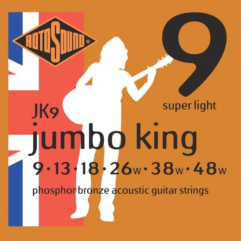ROTOSOUND Rotosound JK9 Jumbo King struny do akustyka 9-48