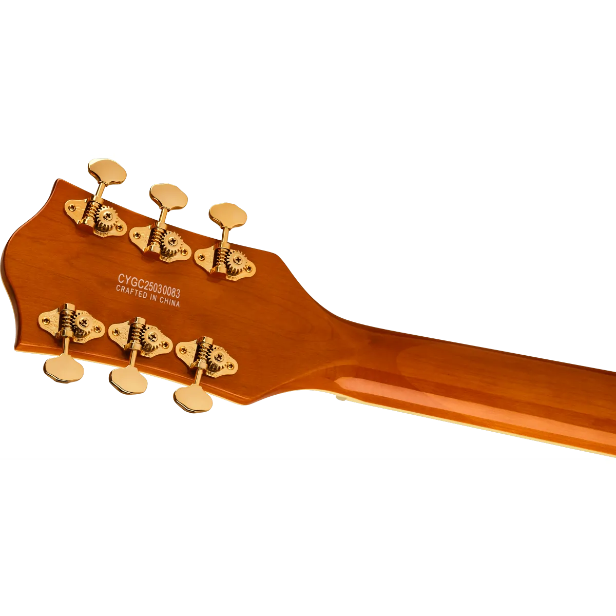 Gretsch Gretsch Synchromatic Nashville Hollow Body Single-Cut with Bigsby Ebony Fingerboard 50's Orange Stain - zdjecie 6