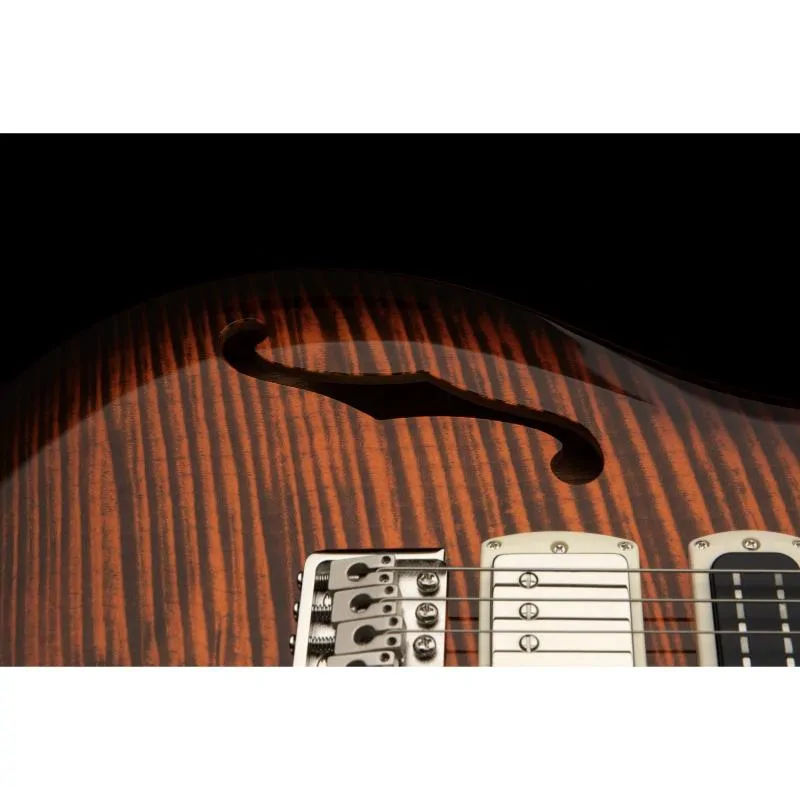 PRS PRS SE Special Semi-Hollow 2026 Orange Tiger Smokeburst - gitara elektryczna - zdjecie 7