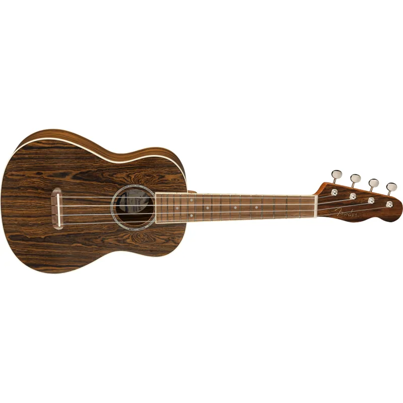 FENDER Fender Zuma Exotic Concert Ukulele Walnut Fingerboard Bocote - zdjecie 4
