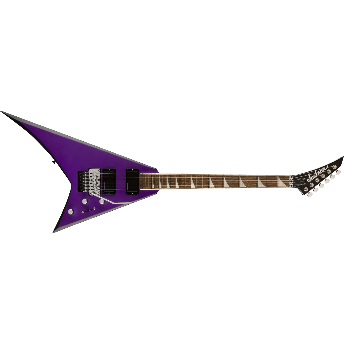 Jackson Jackson X Series Rhoads RRX24 Laurel Fingerboard Purple Metallic Black Bevels