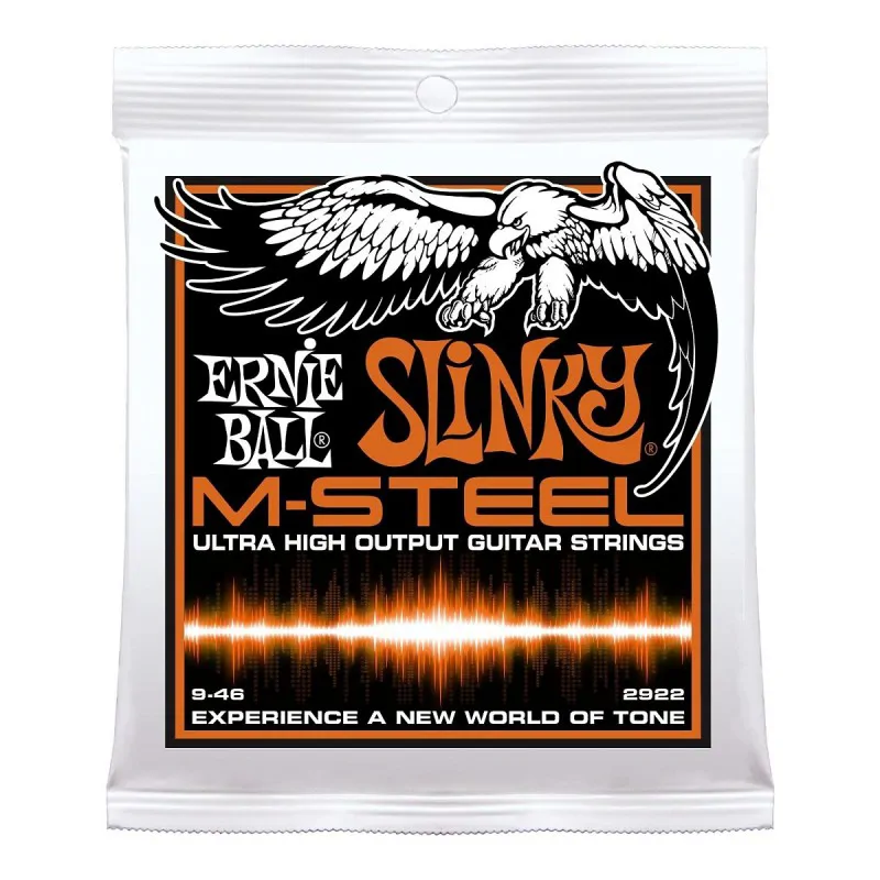 Ernie Ball Ernie Ball 2922 M-Steel struny do gitary elektrycznej 9-46