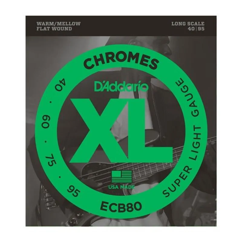 D'ADDARIO D'Addario ECB80 - Chromes 40-95