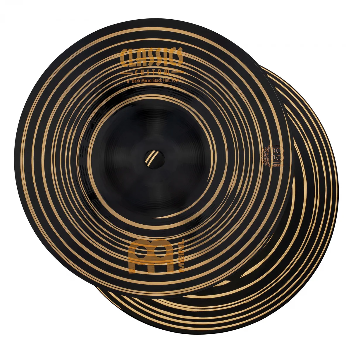 MEINL MEINL Cymbals Classics Custom Dark Micro Stack Hats - 8"