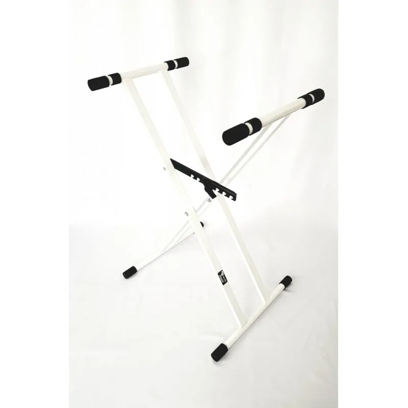 Akmuz Akmuz L2 statyw X podwójny pod keyboard biały
