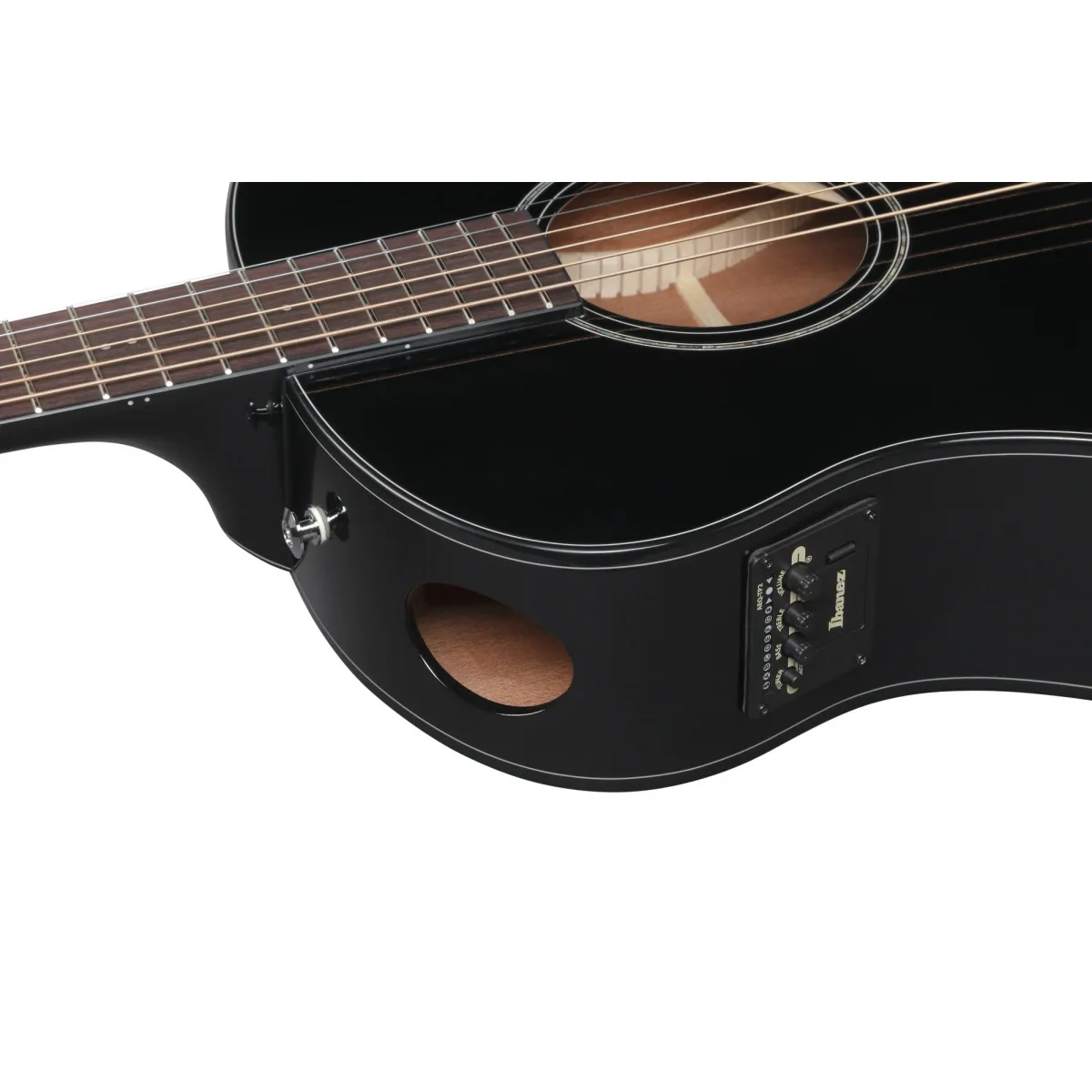 IBANEZ Ibanez AAM100E-BK Black High Gloss Gitara elektro-akustycza - zdjecie 9