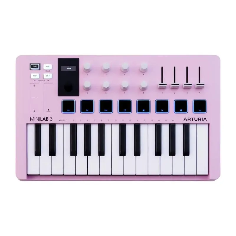 Arturia ARTURIA MiniLab 3 Rose Quartz - zdjecie 2