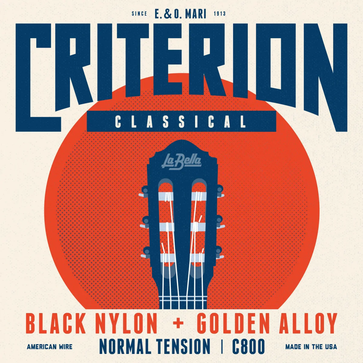 LA BELLA La Bella C800 Criterion struny do gitary klasycznej