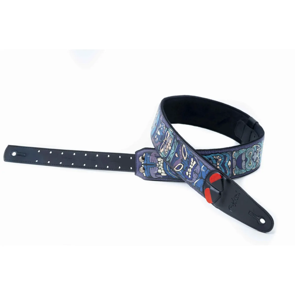 RightOn! Straps RightOn! Tiki Blue Mojo pas do gitary - zdjecie 3