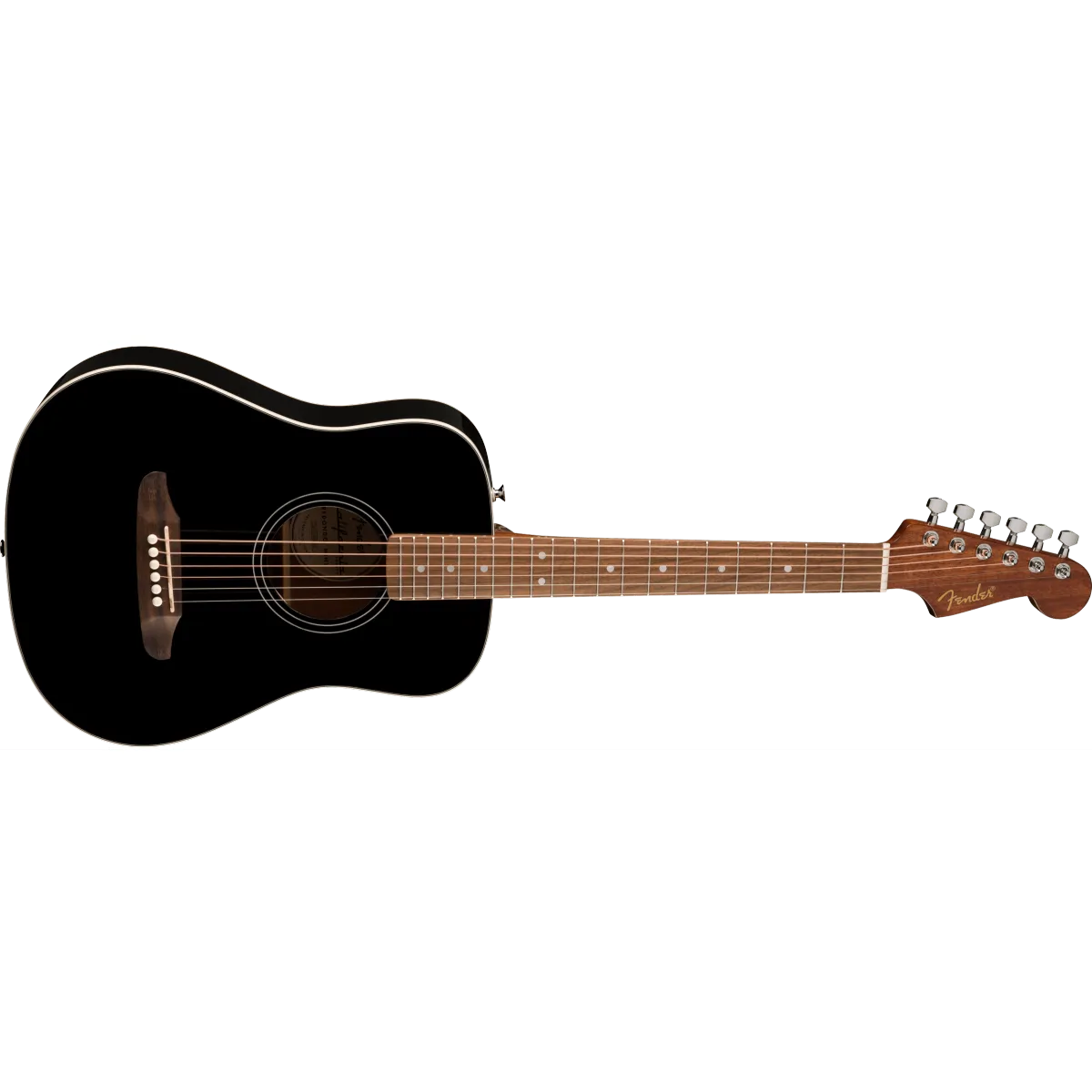 FENDER Fender California Standard Redondo Mini with Bag Spruce Top Black - zdjecie 3