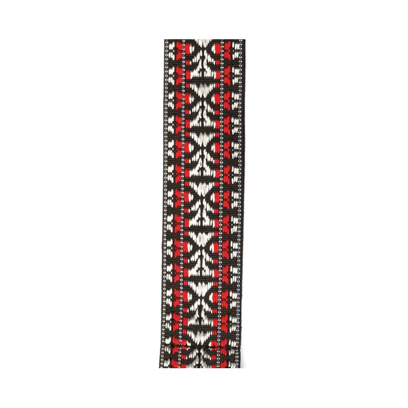 D'ADDARIO D'Addario 20N00BJ Woven Banjo Hootenanny Red and Silver - zdjecie 2