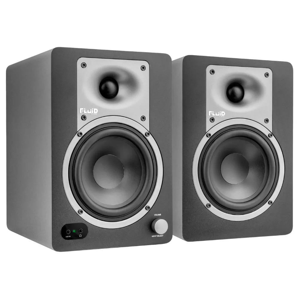 FLUID AUDIO Fluid Audio C50BT - Aktywny 5-calowy dwudrożny monitor referencyjny studyjny z Bluetooth (para)
