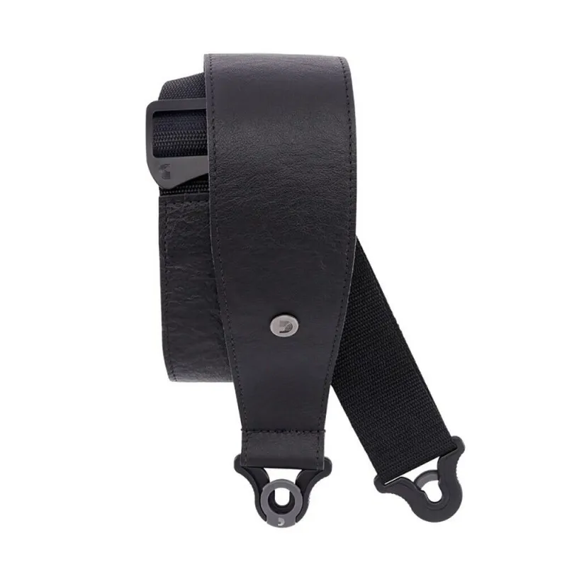 D'ADDARIO D'Addario 25BAL00 2,5 Comfort Leather Auto Lock Black