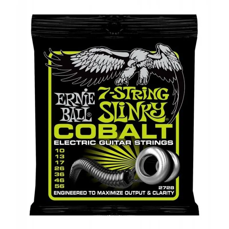 Ernie Ball Ernie Ball 2728 Cobalt struny elektryczne 7 string
