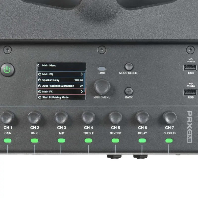 JBL JBL PRX ONE przenośny system kolumnowy z wbudowanym mikserem cyfrowym i DSP - zdjecie 11