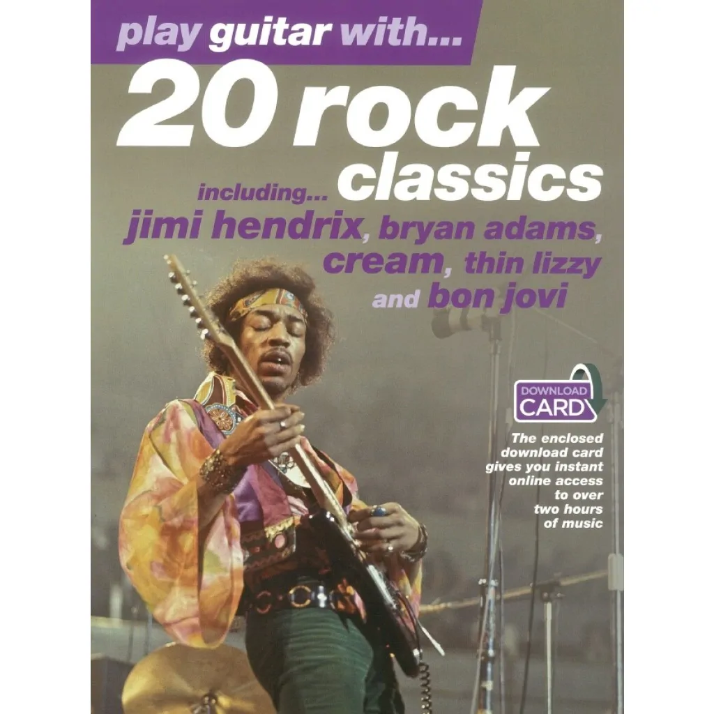 Wise Publications Play Guitar with... 20 Rock Classics