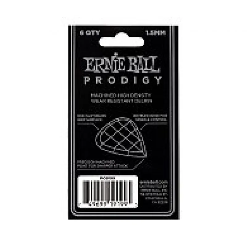 Ernie Ball Ernie Ball 9199 kostki gitary zestaw 6 szt Prodigy 1,5mm - zdjecie 3