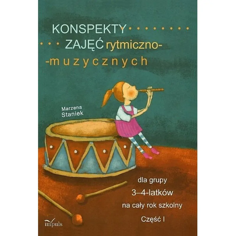 Wydawnictwo Impuls IMPULS Konspekty zajęć rytmiczno-muzycznych 3-4 lat