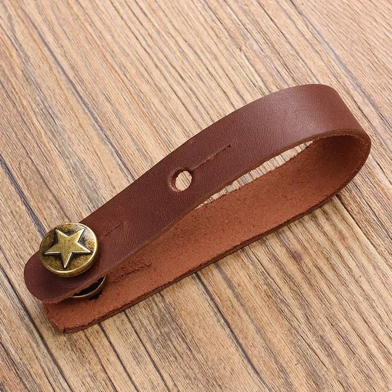 Jeremi Jeremi AS-001 skórzany uchwyt pasa gitary - zdjecie 2