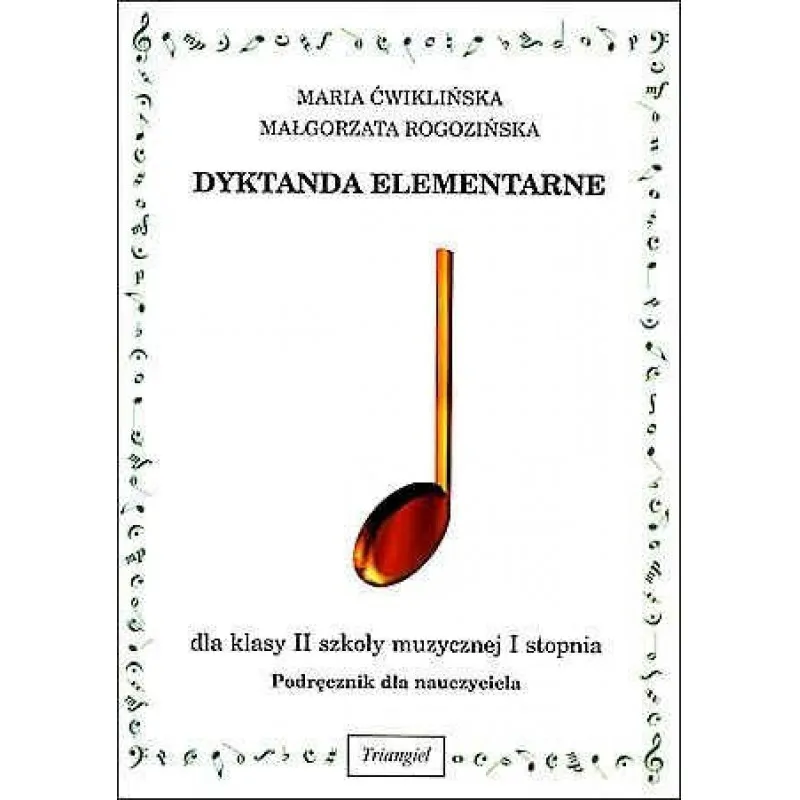 TRIANGIEL Dyktanda elementarne II, podręcznik dla nauczyciela
