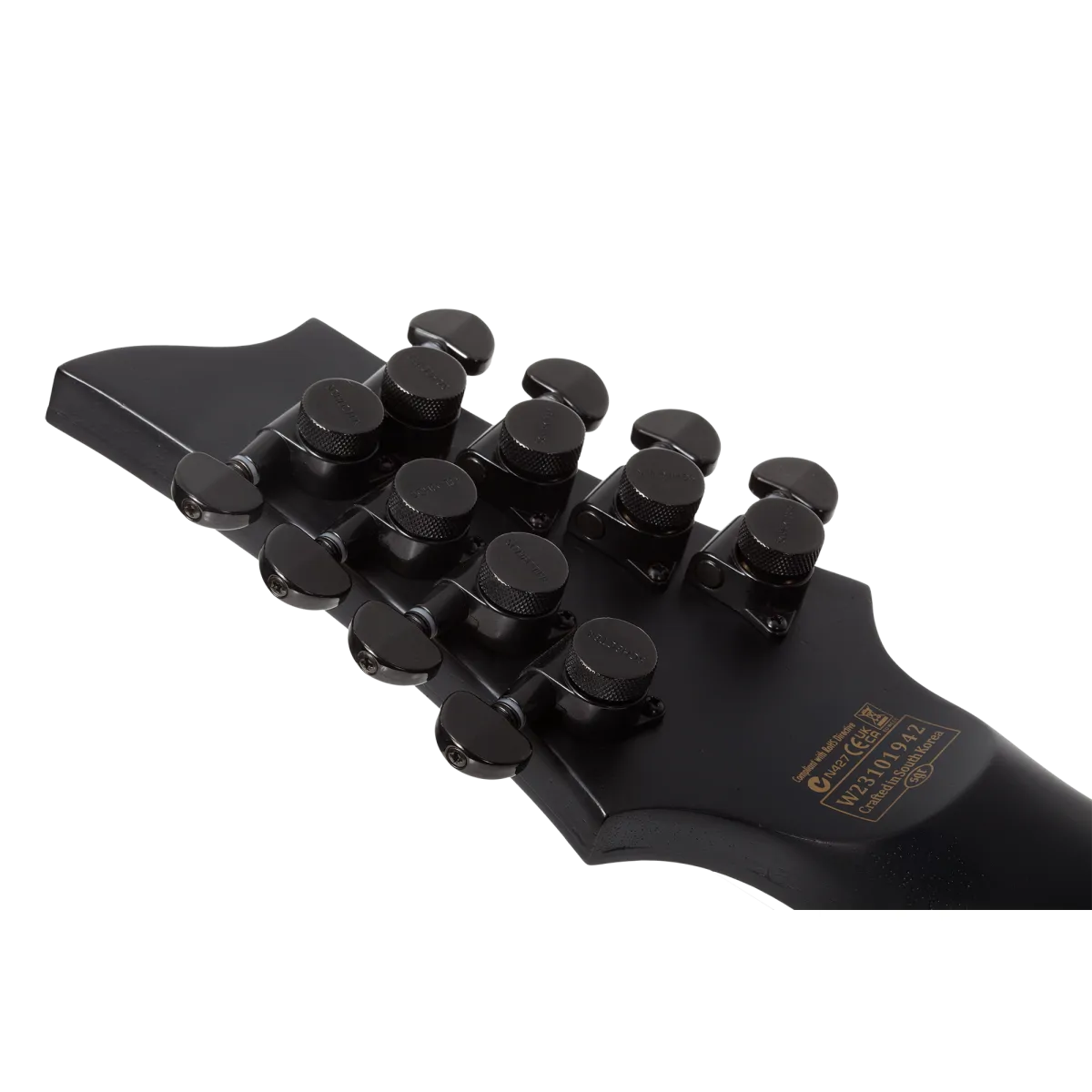 SCHECTER Schecter PT-8 Multiscale Black Ops Satin Black Open Pore - zdjecie 15
