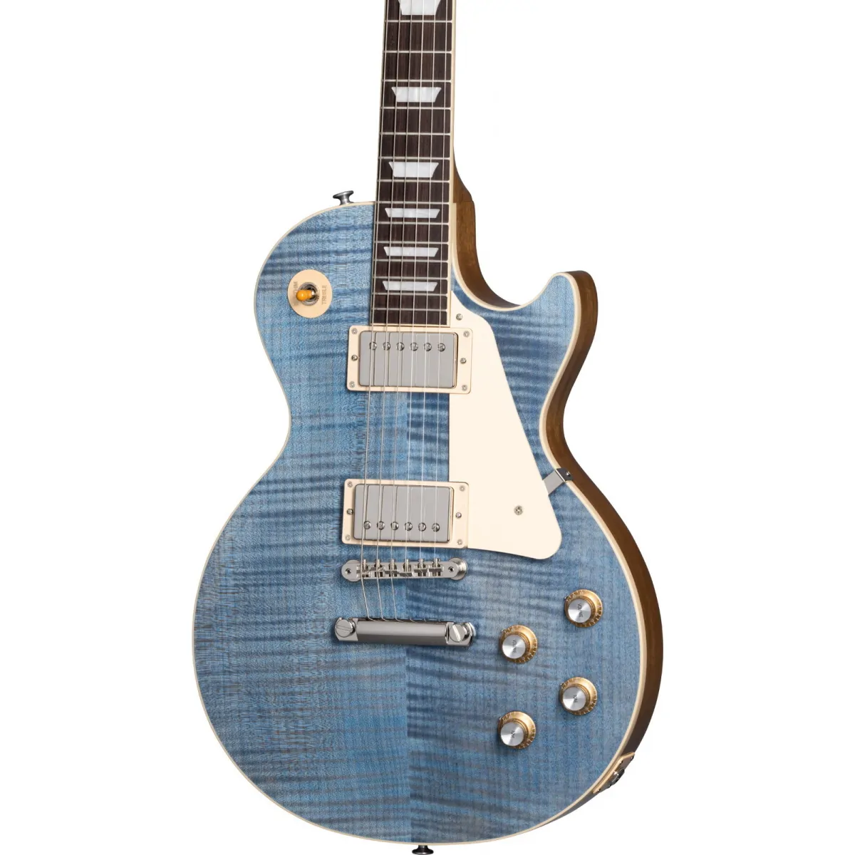 Gibson Gibson Les Paul Standard 60s Figured Top Ocean Blue - zdjecie 2