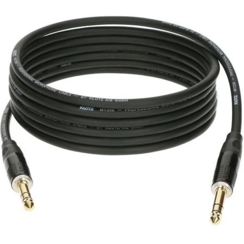 Klotz Klotz B3PP1K0500 Kabel Jack 6,3mm TRS - Jack 6,3mm TRS 5m