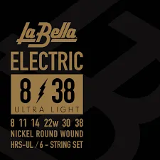 LA BELLA La Bella HRS-UL struny do gitary elektrycznej 8-38