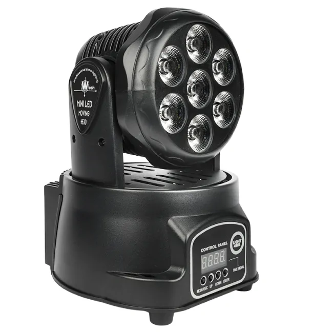 LIGHT4ME LIGHT4ME COMPACT PMH 7x8W głowica ruchoma LED wash - zdjecie 4