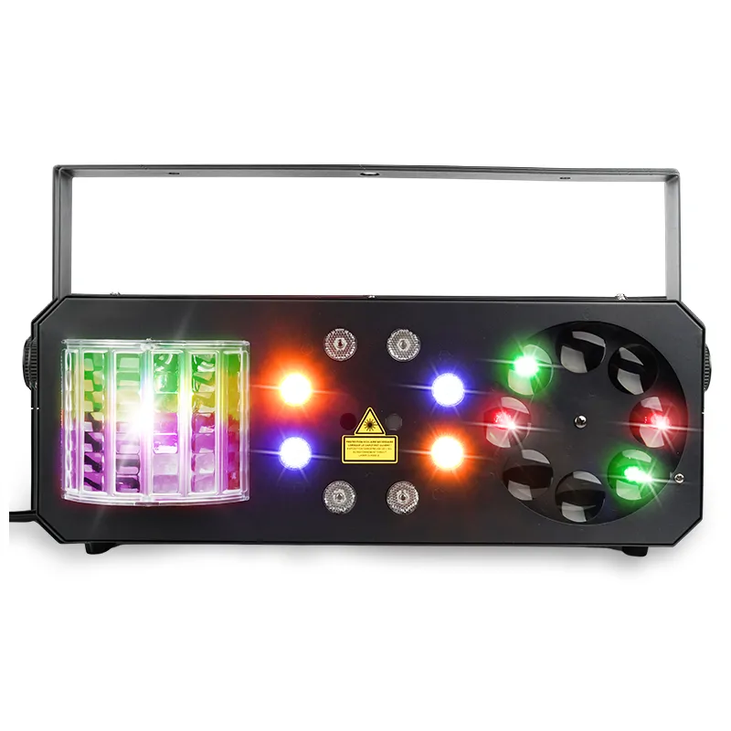 LIGHT4ME LIGHT4ME PARTY III V2 multiefekt LED derby gobo wash laser - zdjecie 6