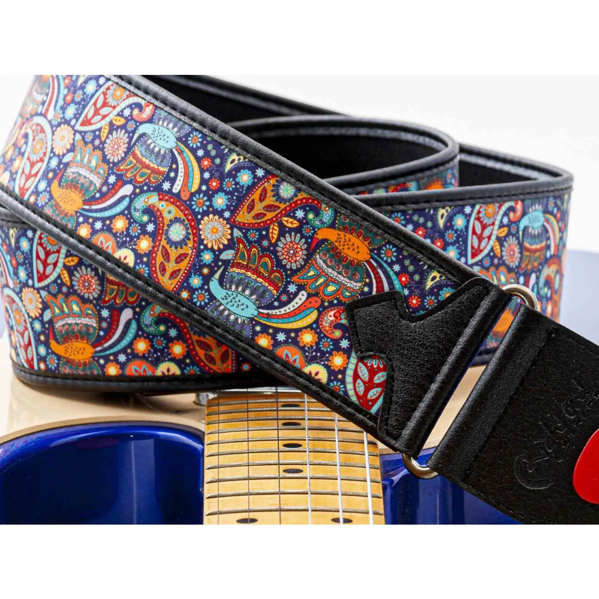 RightOn! Straps RightOn Steady Talisman Kashmir Blue pasek do gitary - zdjecie 4