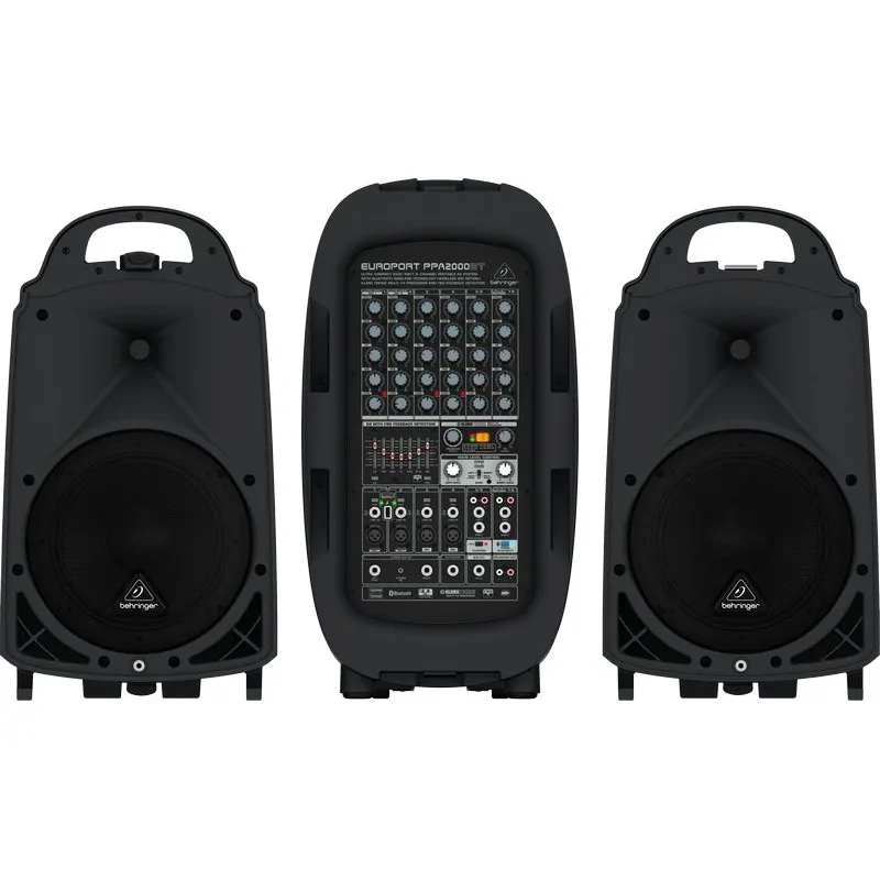 Behringer Behringer EUROPORT PPA2000BT - przenośny system nagłosnieniowy - zdjecie 5