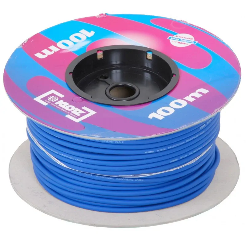 Klotz KLOTZ MY206BL kabel mikrofonowy niebieski - zdjecie 2