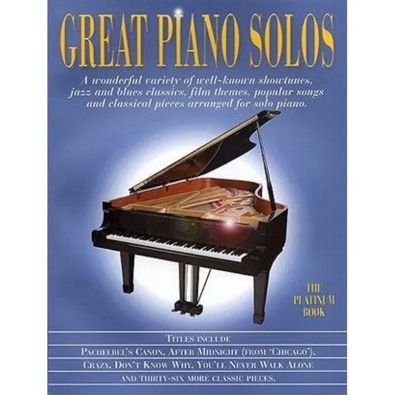 Wise Publications Great Piano Solos - The Platinum Book