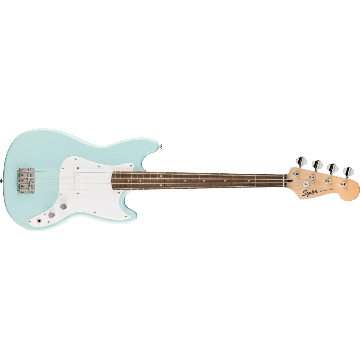 Squier Squier Sonic Bronco Bass Laurel Fingerboard White Pickguard Daphne Blue