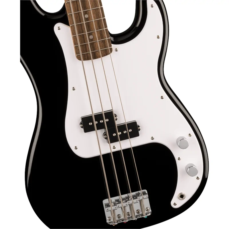 Squier Squier Sonic Precision Bass Laurel Fingerboard White Pickguard Black - zdjecie 3