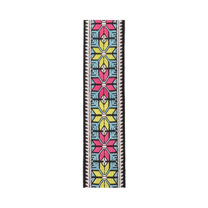 D'ADDARIO D'Addario 50TC00 Pad Lock Woven Parallel Flowers - zdjecie 2